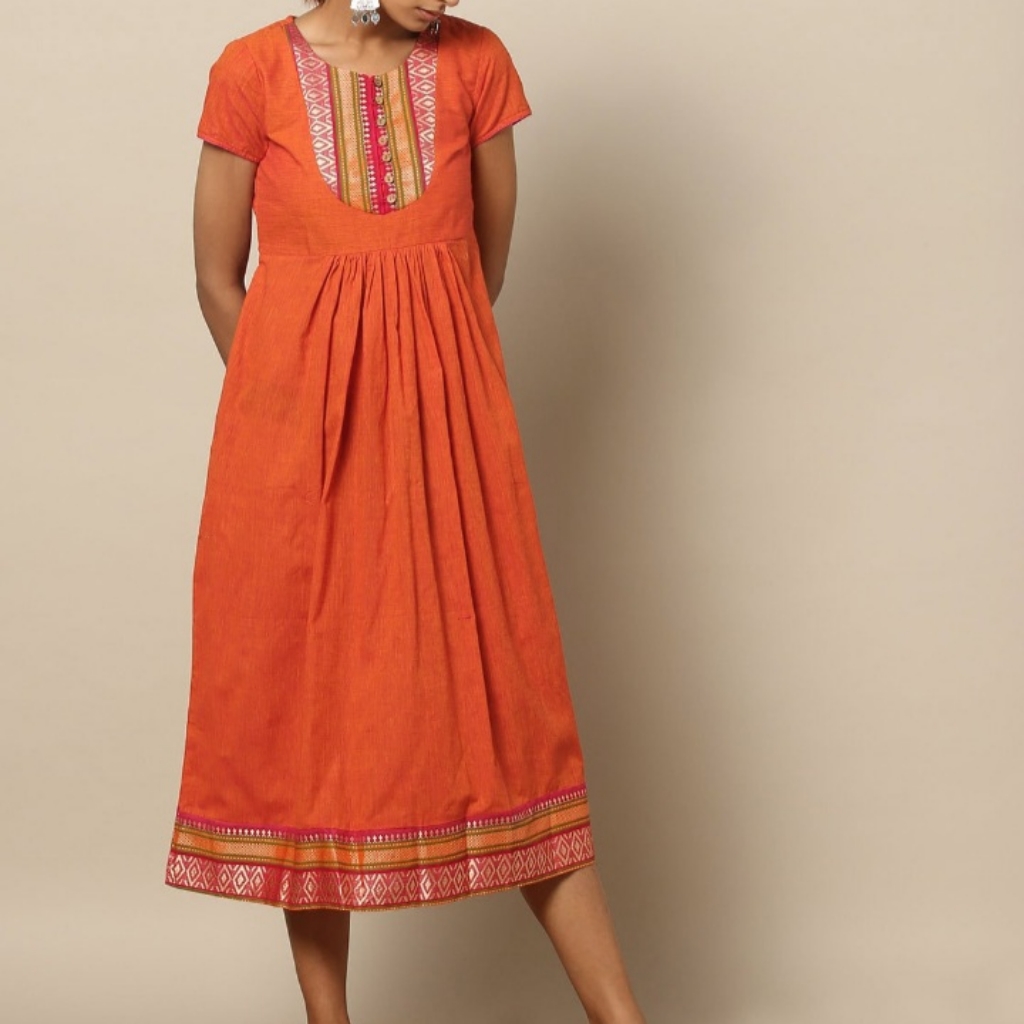 Mirror Threadwork Kurti